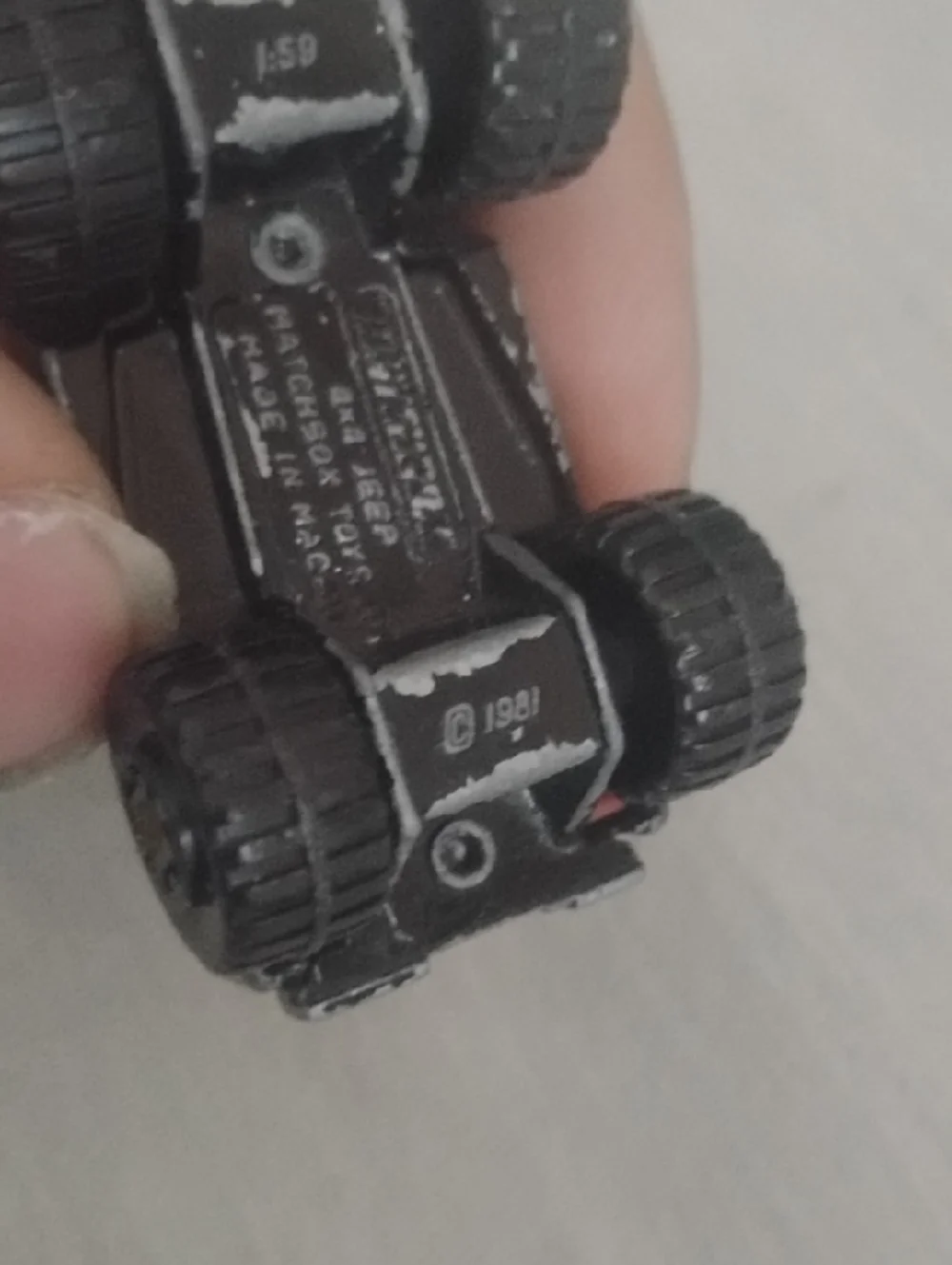 Jeep Laredo Vintage Matchbox 1981